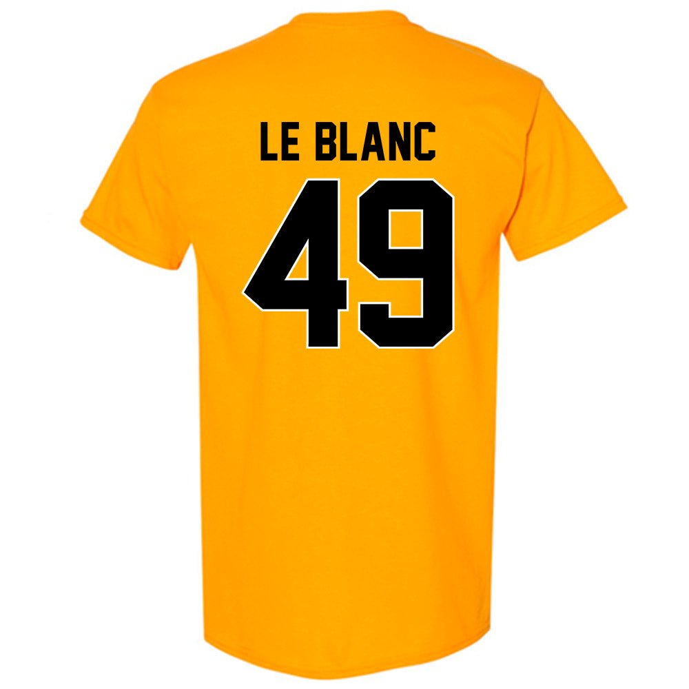 Missouri - NCAA Football : Brett Le Blanc - STP Gold T-Shirt