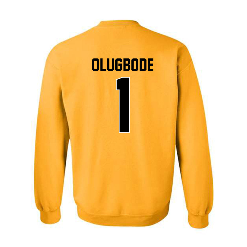 Missouri - NCAA Football : Donovan Olugbode - STP Gold Crewneck Sweatshirt-1