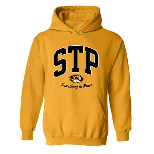 Missouri - NCAA Football : Jimmy Bryson - STP Gold Hooded Sweatshirt-0