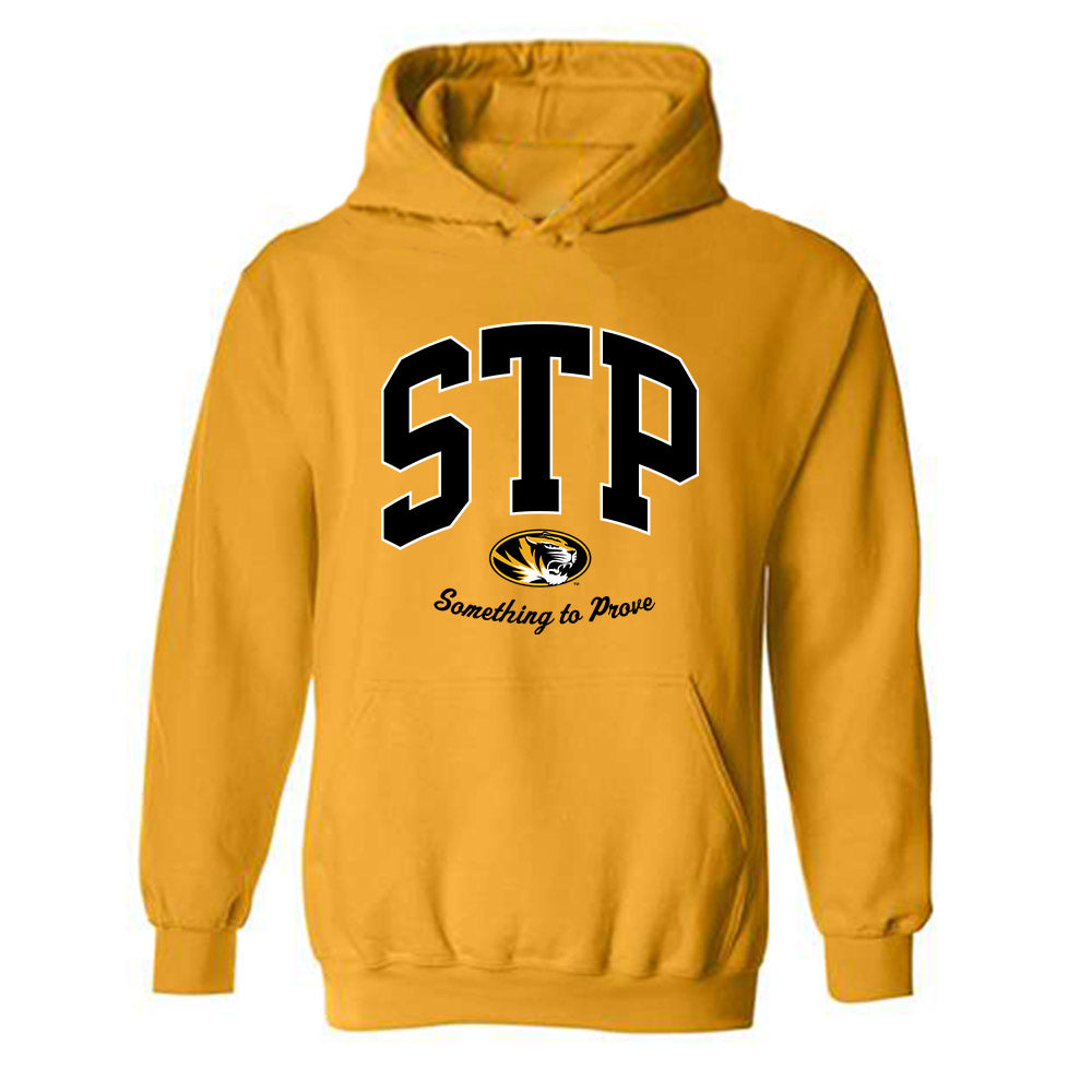 Missouri - NCAA Football : Anthony Favrow - STP Gold Hooded Sweatshirt-0