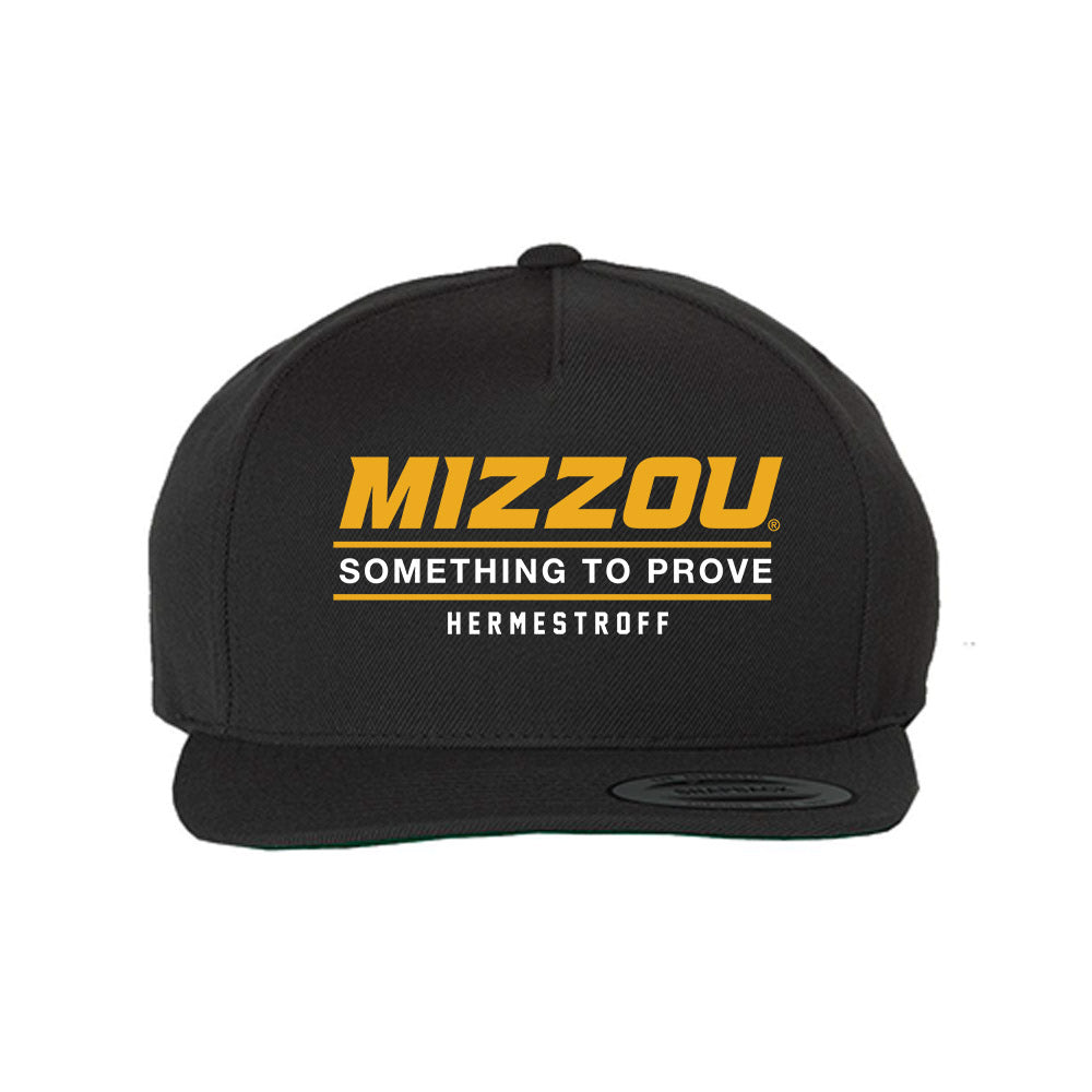 Missouri - NCAA Football : Maddux Hermestroff - Snapback Hat-0