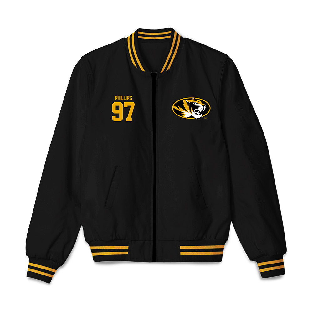 Missouri - NCAA Football : Orion Phillips - Bomber Jacket