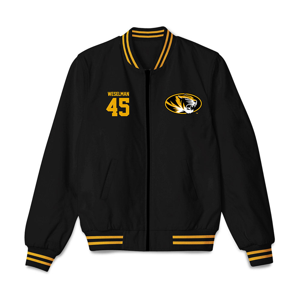 Missouri - NCAA Football : Connor Weselman - Bomber Jacket-0