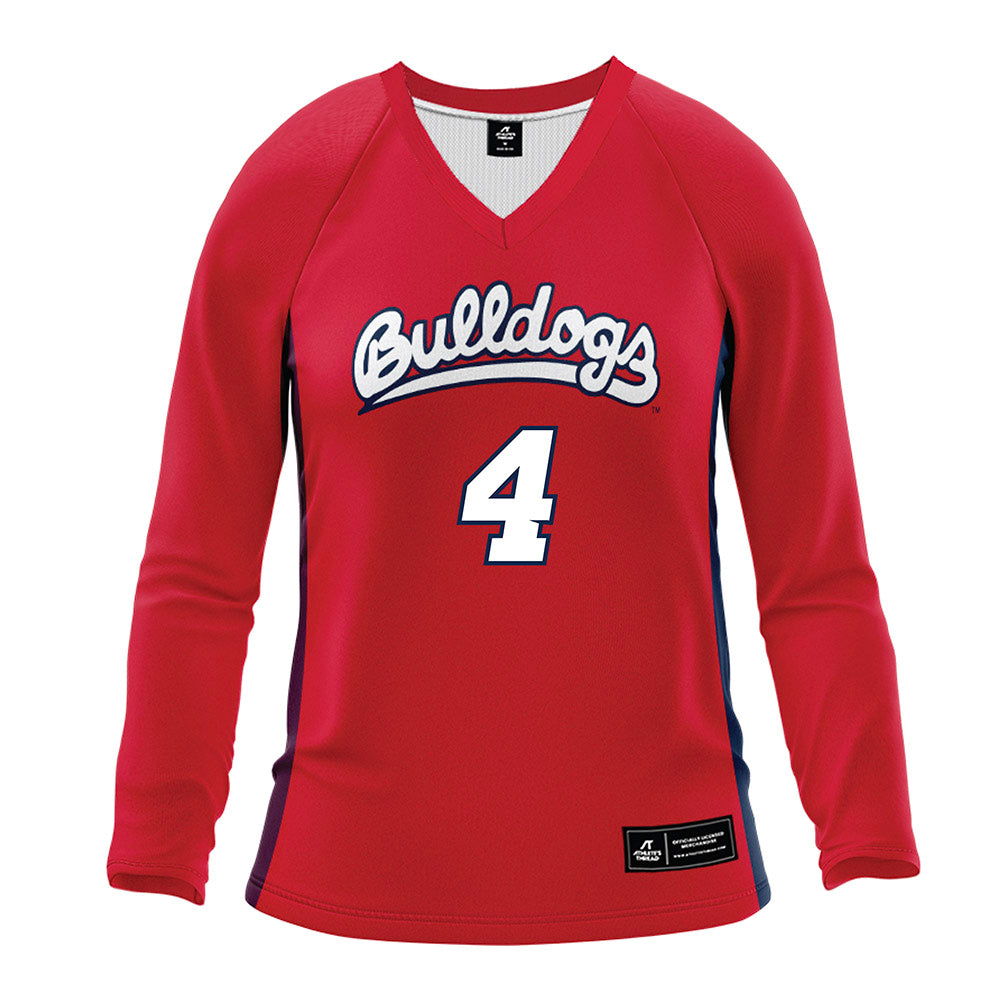Fresno State - NCAA Women's Volleyball : Addison Haluska - Red Volleyball Jersey-0