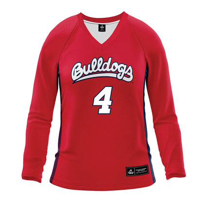 Fresno State - NCAA Women's Volleyball : Addison Haluska - Red Volleyball Jersey-0