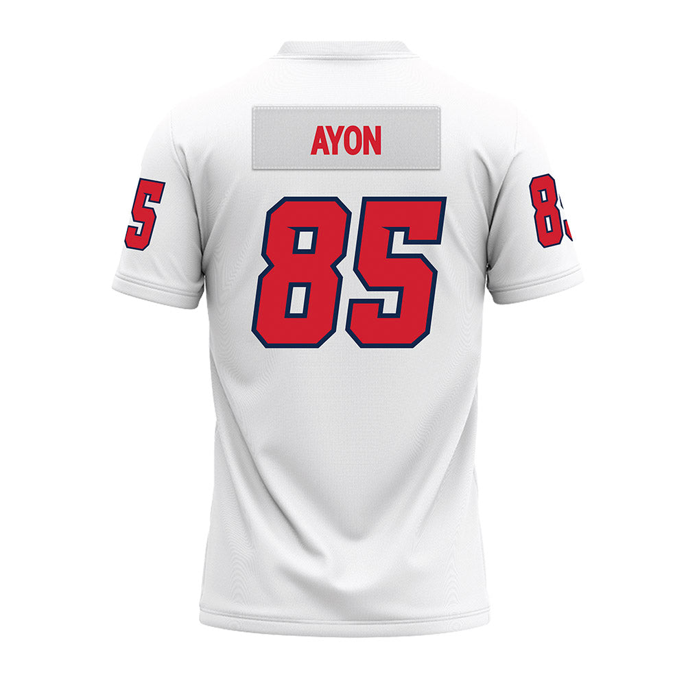 Fresno State - NCAA Football : Josiah Ayon - White Premium Football Jersey-1