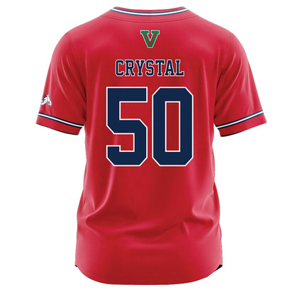 Fresno State - NCAA Baseball : Douglas Crystal - Red Jersey-1