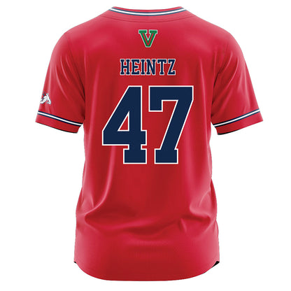 Fresno State - NCAA Baseball : Parker Heintz - Red Jersey-1