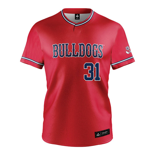 Fresno State - NCAA Baseball : Mike Mckernan - Red Jersey