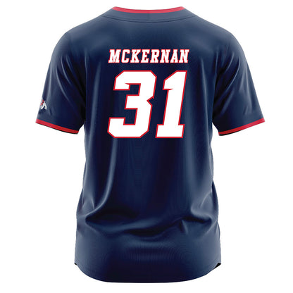 Fresno State - NCAA Baseball : Mike Mckernan - Navy Jersey