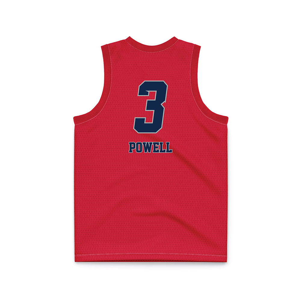 Fresno State - NCAA Women's Basketball : Danae Powell - Red Basketball Jersey