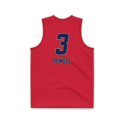 Fresno State - NCAA Women's Basketball : Danae Powell - Red Basketball Jersey