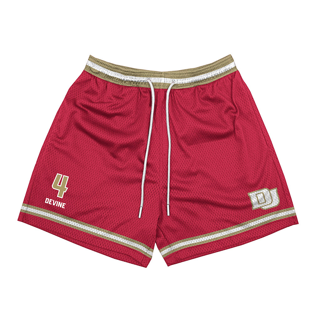 DU - NCAA Men's Ice Hockey : Jack Devine - Shorts