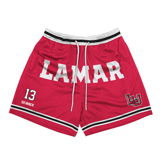 Lamar - NCAA Baseball : Zak Skinner - Shorts-0
