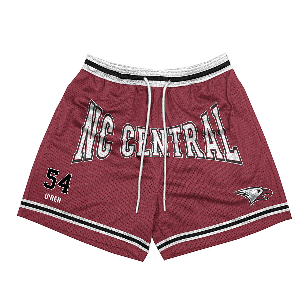 NCCU - NCAA Football : Max U'Ren - Shorts