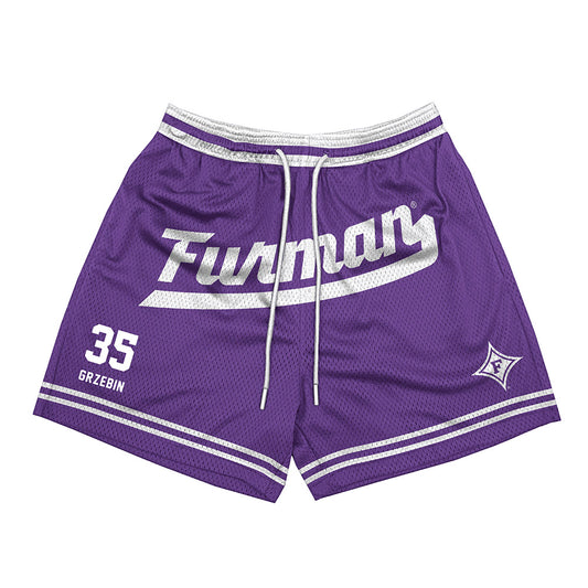 Furman - NCAA Football : Emmett Grzebin - Shorts-0