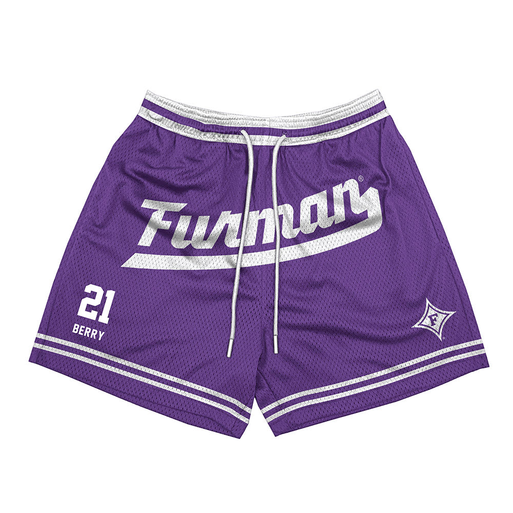 Furman - NCAA Women's Basketball : Tyriana Berry - Shorts-0