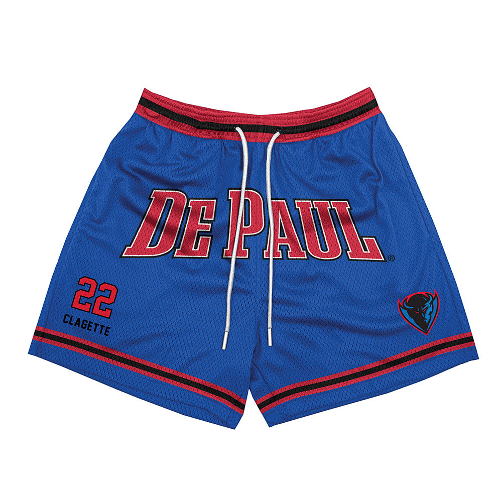 DePaul - NCAA Men's Soccer : Jordan Clagette - Shorts