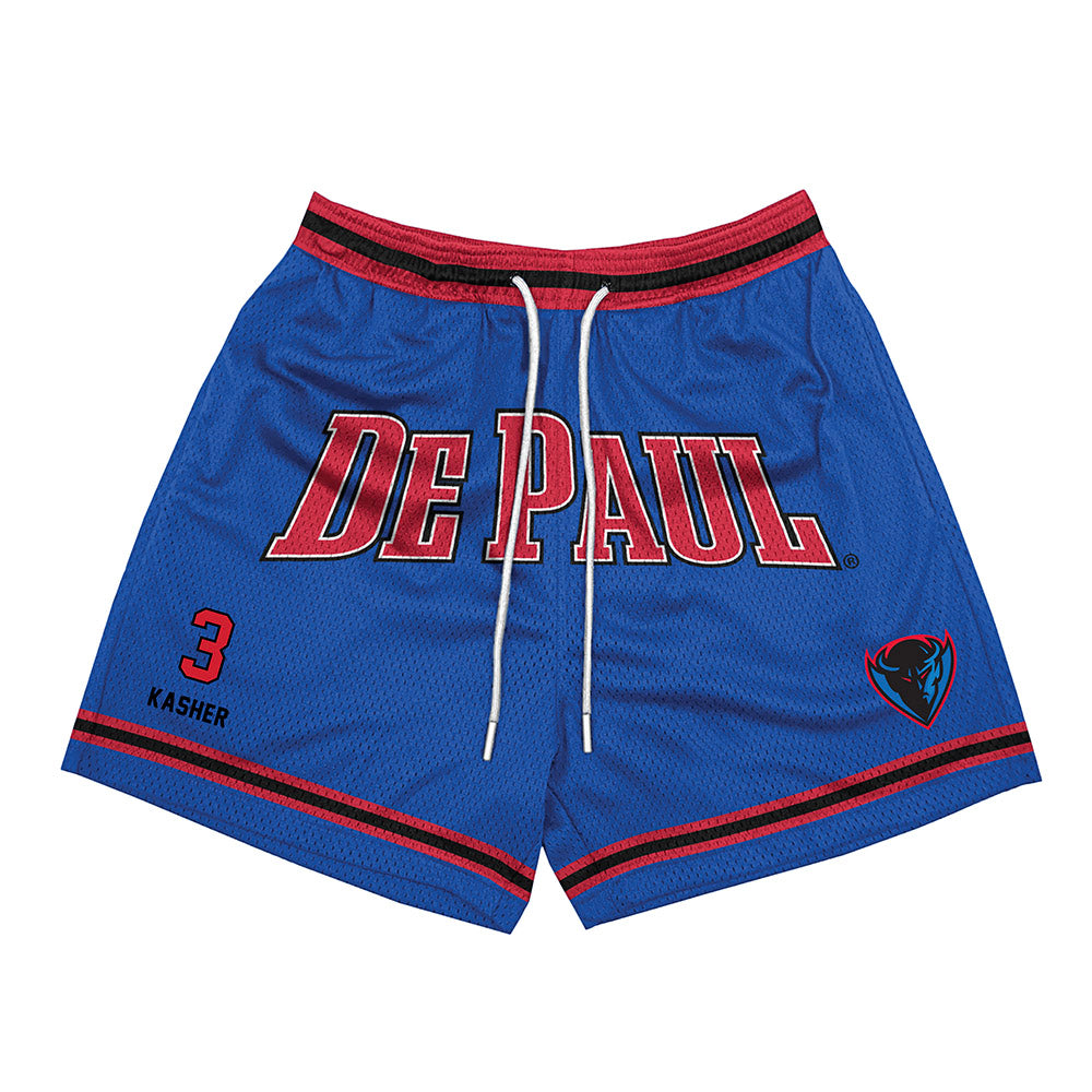 DePaul - NCAA Men's Basketball : Nate Kasher - Shorts