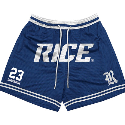 Rice - NCAA Men's Basketball : Nick Anderson - Shorts-0