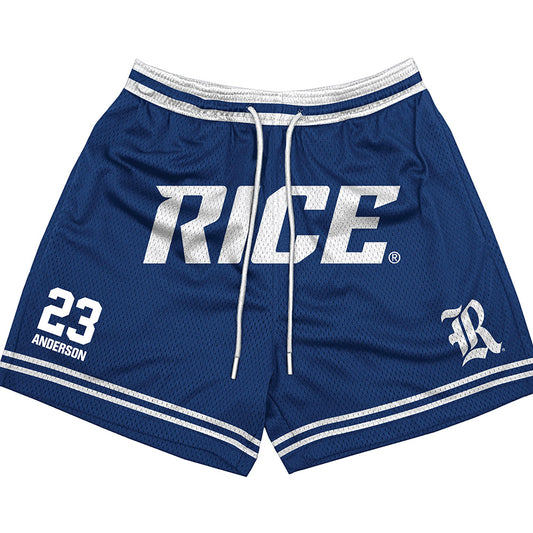 Rice - NCAA Men's Basketball : Nick Anderson - Shorts-0