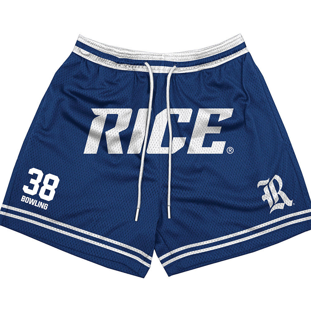 Rice - NCAA Football : Shepherd Bowling - Shorts-0