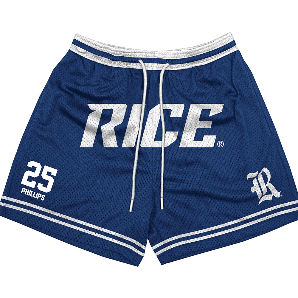 Rice - NCAA Football : Rhys Phillips - Shorts-0