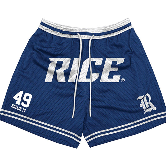 Rice - NCAA Baseball : LaPlace Sallis IV - Shorts