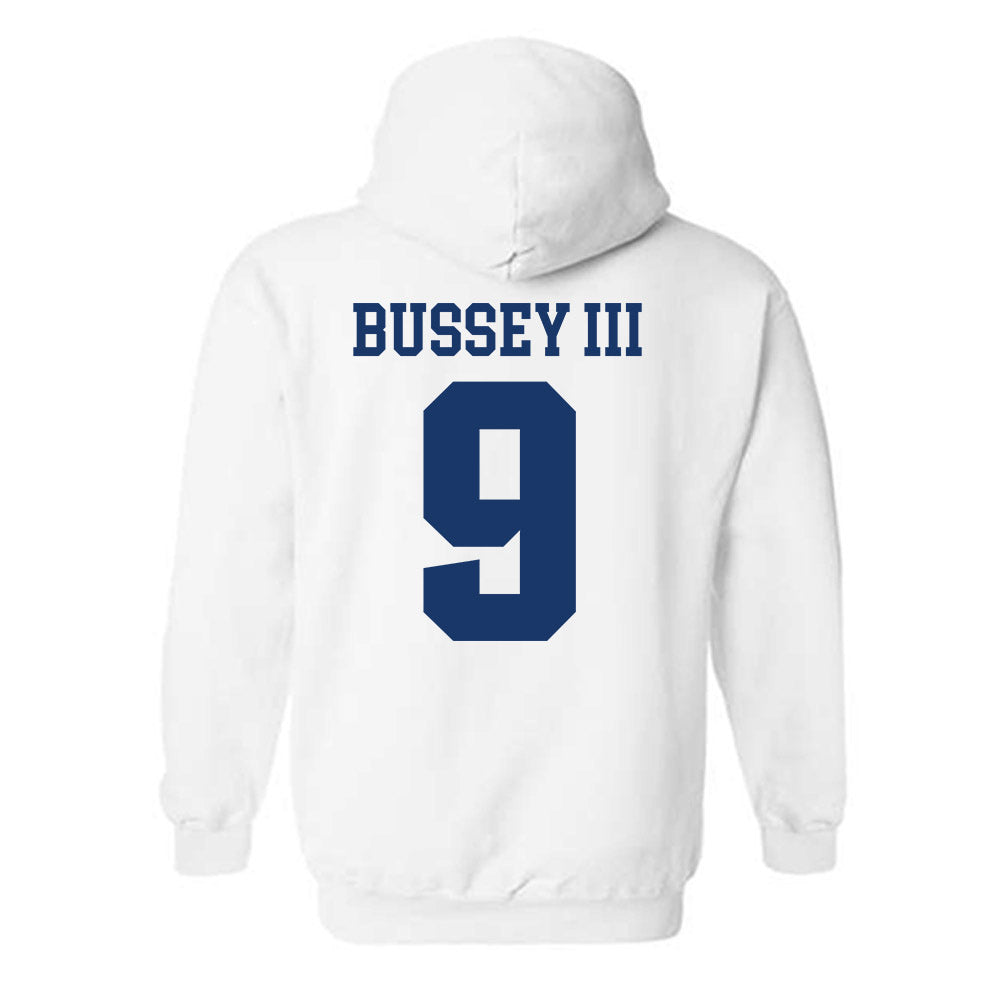 Francis Marion - NCAA Baseball : Charlie Bussey III - Classic Shersey Hooded Sweatshirt-1