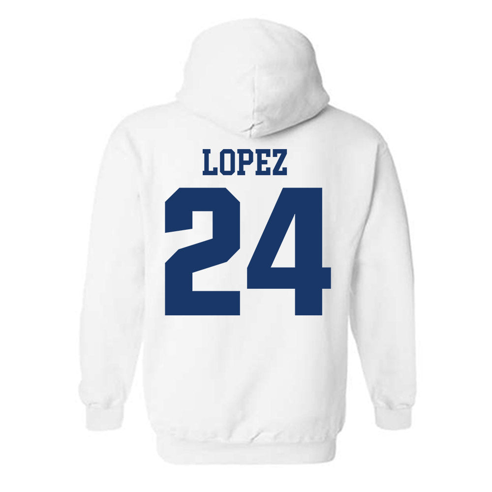 Francis Marion - NCAA Women's Soccer : Alena Lopez - Classic Shersey Hooded Sweatshirt-1