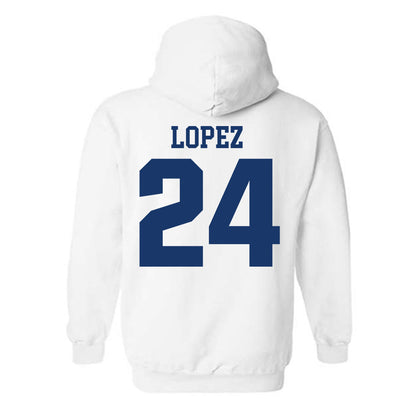 Francis Marion - NCAA Women's Soccer : Alena Lopez - Classic Shersey Hooded Sweatshirt-1