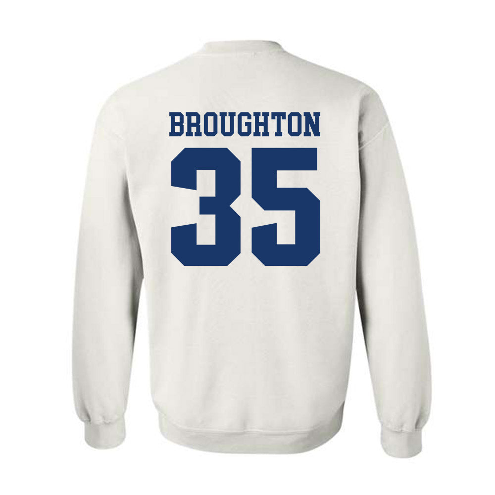 Francis Marion - NCAA Men's Basketball : Jaden Broughton - Classic Shersey Crewneck Sweatshirt-1