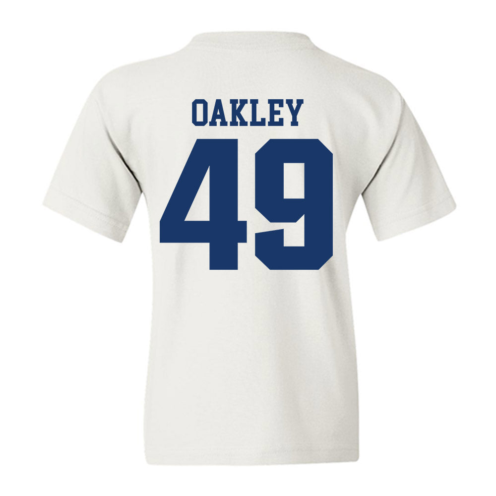 Francis Marion - NCAA Baseball : Caleb Oakley - Classic Shersey Youth T-Shirt-1