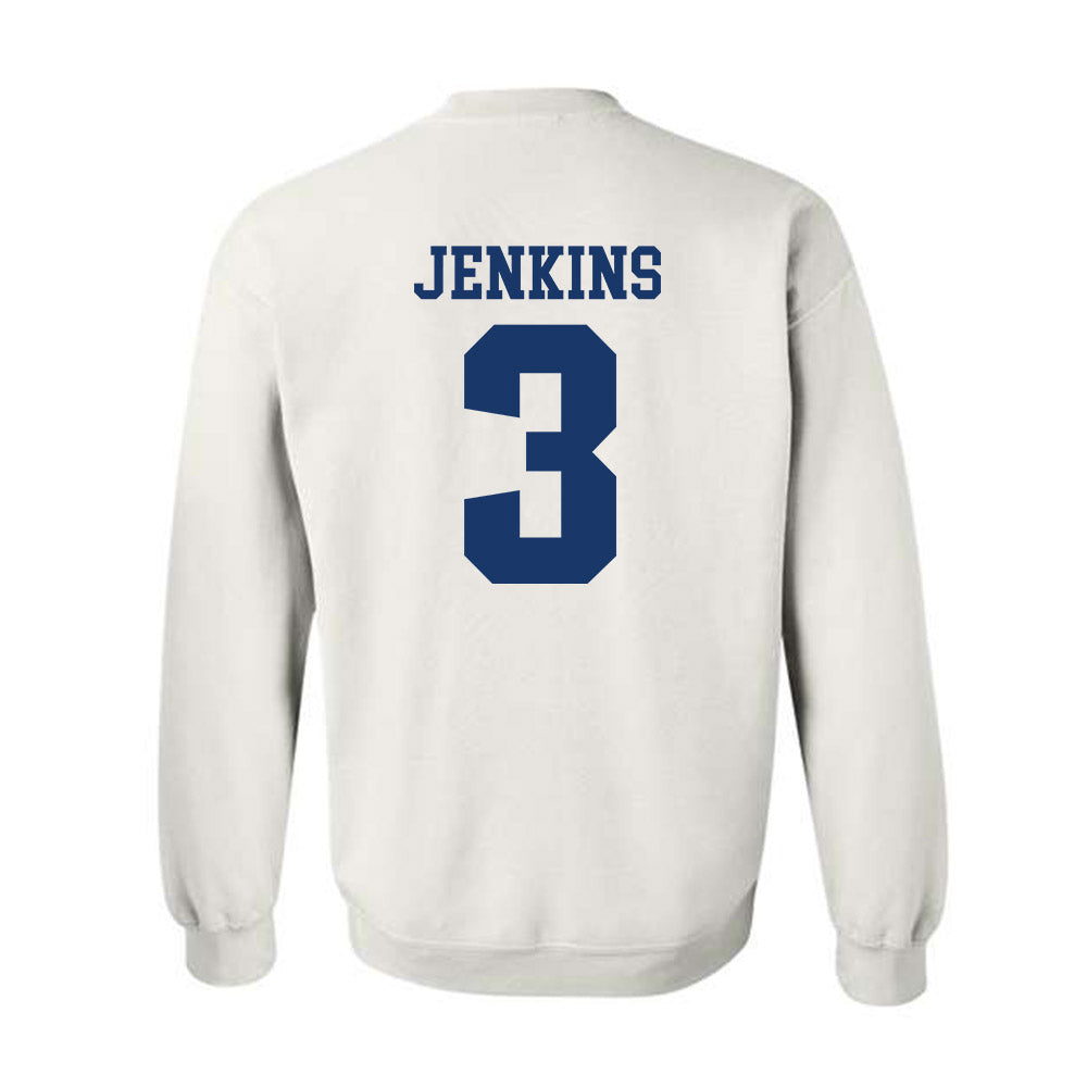 Francis Marion - NCAA Men's Basketball : John-Michael Jenkins - Classic Shersey Crewneck Sweatshirt-1