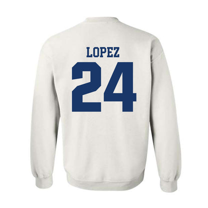 Francis Marion - NCAA Women's Soccer : Alena Lopez - Classic Shersey Crewneck Sweatshirt-1