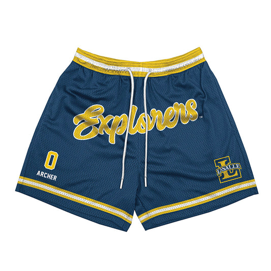 La Salle - NCAA Men's Basketball : Justin Archer - Shorts-0