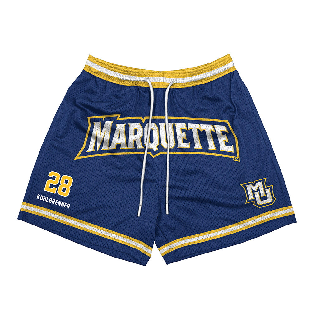 Marquette - NCAA Men's Lacrosse : Andrew Kohlbrenner - Shorts