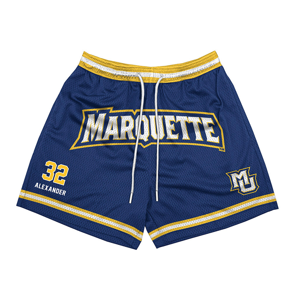 Marquette - NCAA Women's Lacrosse : Taylor Alexander - Shorts