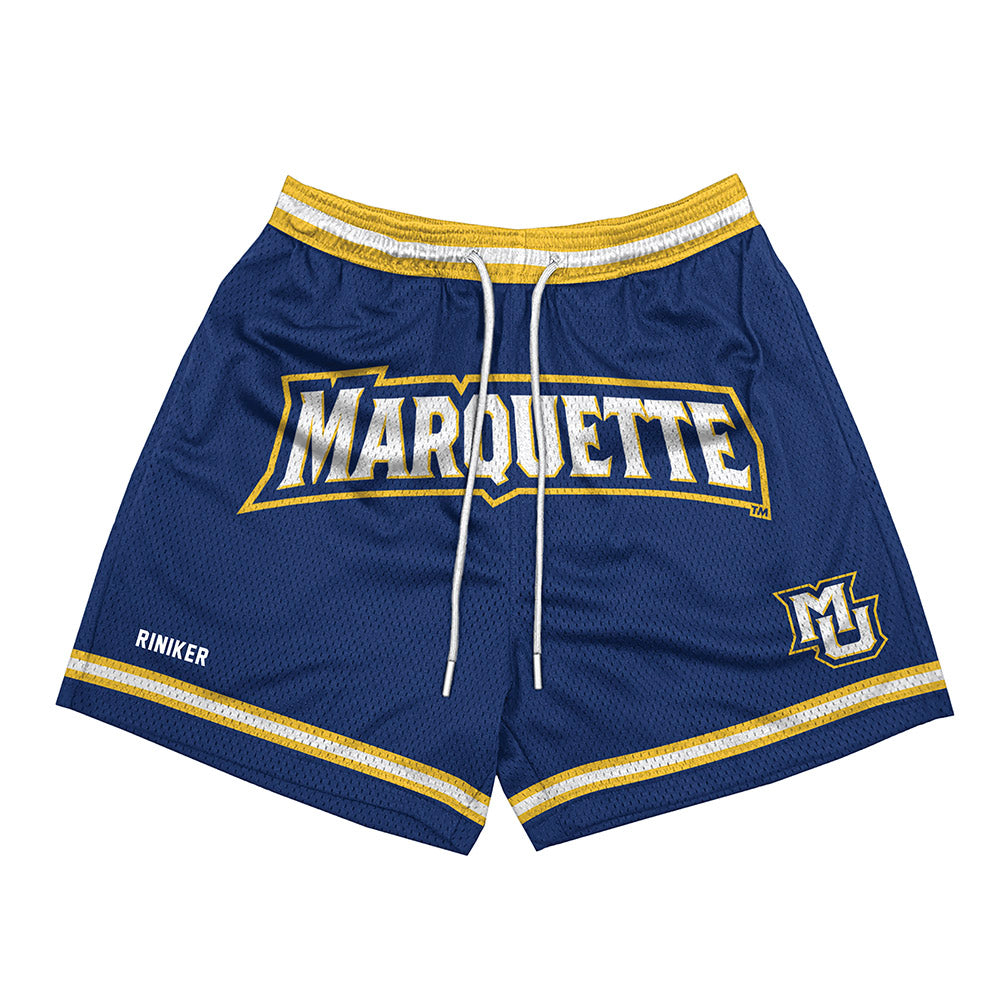 Marquette - NCAA Men's Cross Country : Dylan Riniker - Shorts-0