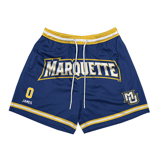 Marquette - NCAA Men's Basketball : Nigel James - Shorts-0