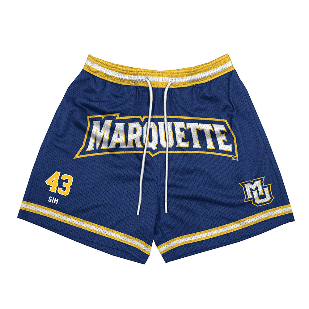 Marquette - NCAA Men's Lacrosse : Colin Sim - Shorts