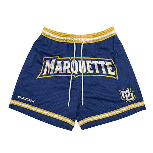 Marquette - NCAA Men's Track & Field : Niels De Brouckere - Shorts-0