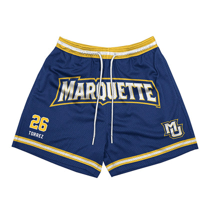 Marquette - NCAA Men's Soccer : Hudson Torrez - Shorts-0