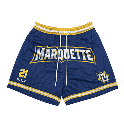 Marquette - NCAA Men's Basketball : Ian Miletic - Shorts-0