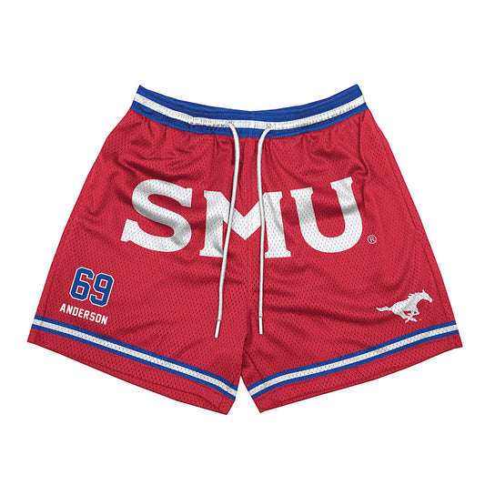 SMU - NCAA Football : Nate Anderson - Shorts-0