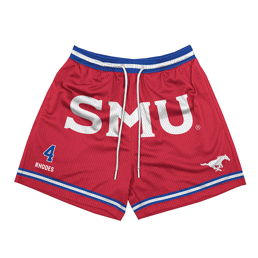 SMU - NCAA Football : Link Rhodes - Shorts-0