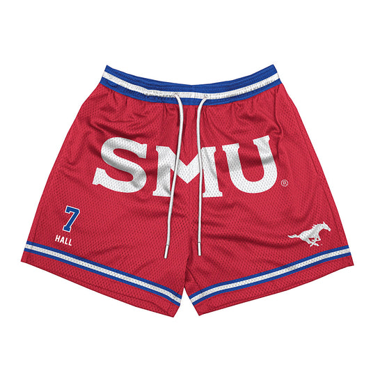 SMU - NCAA Women's Basketball : Grace Hall - Shorts-0