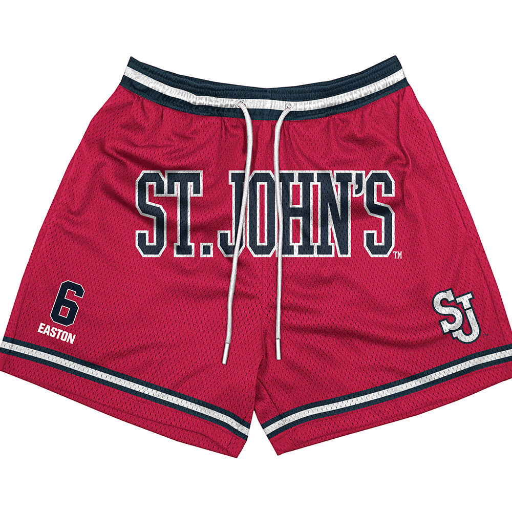 St. Johns - NCAA Men's Lacrosse : James Easton - Shorts-0