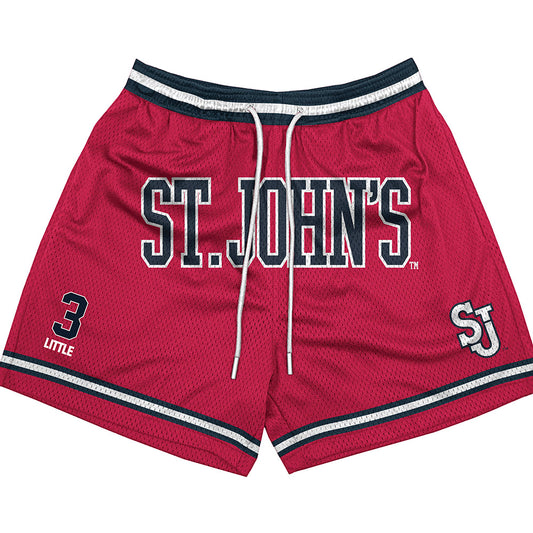 St. Johns - NCAA Women's Basketball : Ariel Little - Shorts-0