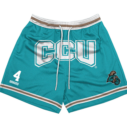 Coastal Carolina - NCAA Football : Bryson Graves - Shorts-0